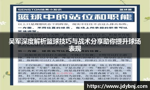 吴军深度解析篮球技巧与战术分享助你提升球场表现